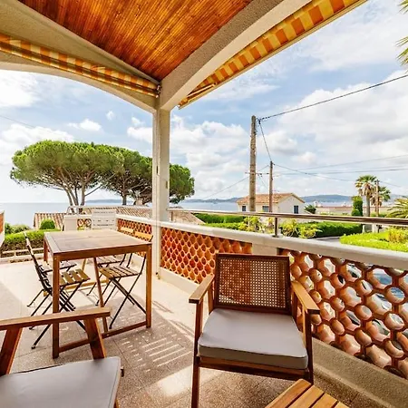 Haut De Villa, Vue Sur Mer A Sainte-Maxime Esterno foto